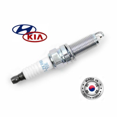 Kia Hyundai Dual Iridium Spark Plug-4X OEM